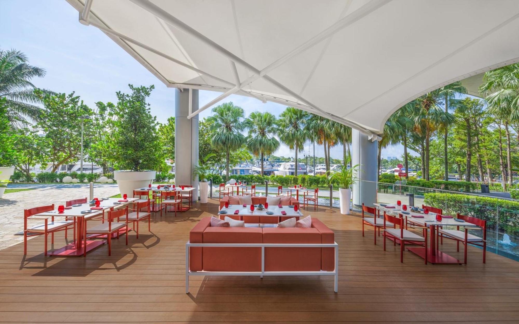 W Singapore - Sentosa Cove Kültér fotó The Deck