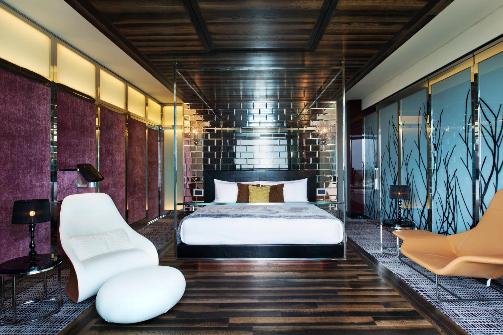 W Singapore - Sentosa Cove Kültér fotó A suite at the W Hotel, Beijing