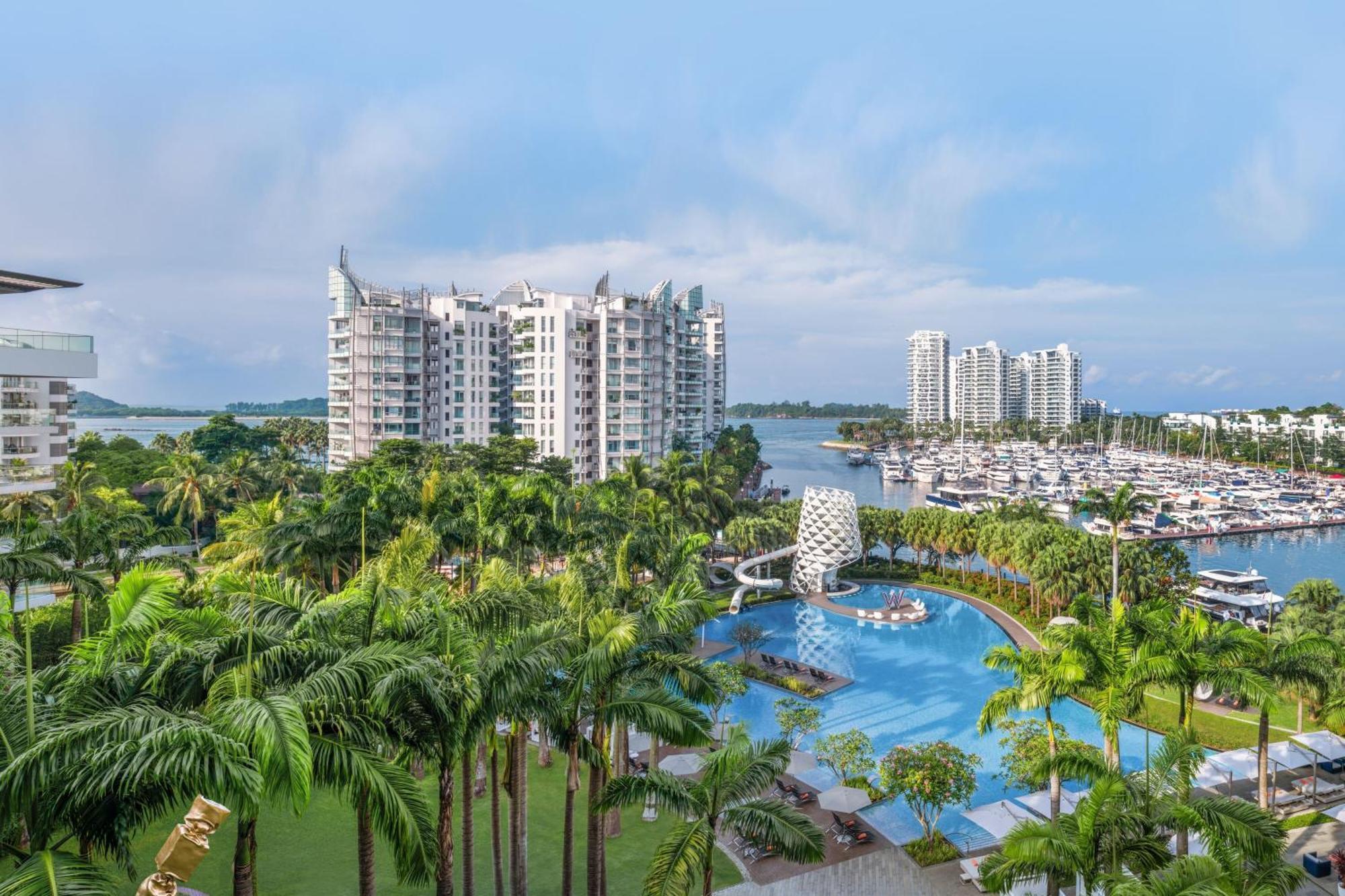 W Singapore - Sentosa Cove Kültér fotó Marina East